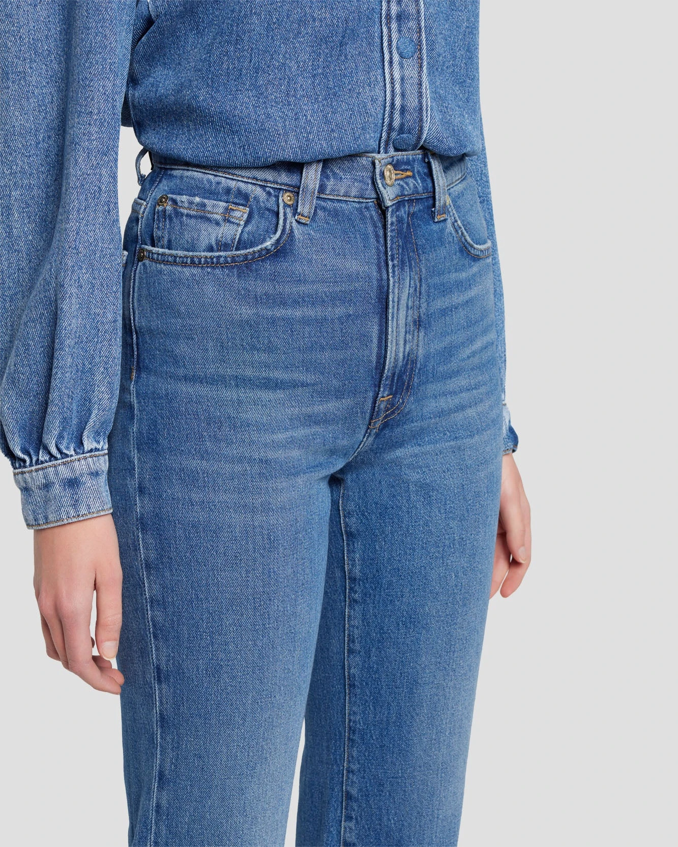 7 For All Mankind MANKIND Logan Stovepipe In Explorer 5 7 For All Mankind MANKIND Logan Stovepipe In Explorer - Image 3