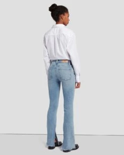 7 For All Mankind Tailorless Luxe Vintage Bootcut In Must -Sleek Fit Style 7U645120 MT3 4