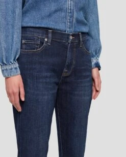 7 For All Mankind Broken Twill Josefina In Calix 9 7 For All Mankind Broken Twill Josefina In Calix -Sleek Fit Style 7U646067 CLX 3