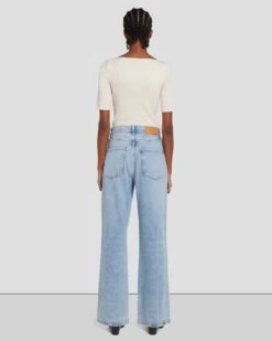 7 For All Mankind MANKIND Kate Modern Straight In Ode To -Sleek Fit Style 7U650C10 OD1 4