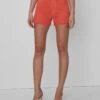7 For All Mankind Easy Ruby Short In Tigerlily -Sleek Fit Style 7U722795 TG1 01
