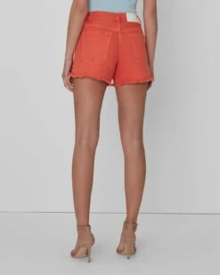 7 For All Mankind Easy Ruby Short In Tigerlily 9 7 For All Mankind Easy Ruby Short In Tigerlily -Sleek Fit Style 7U722795 TG1 04