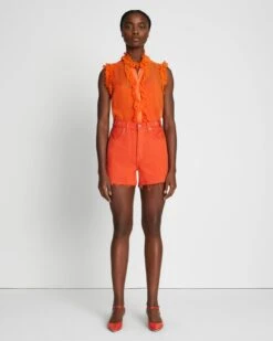 7 For All Mankind Ruby Easy Short In Koi