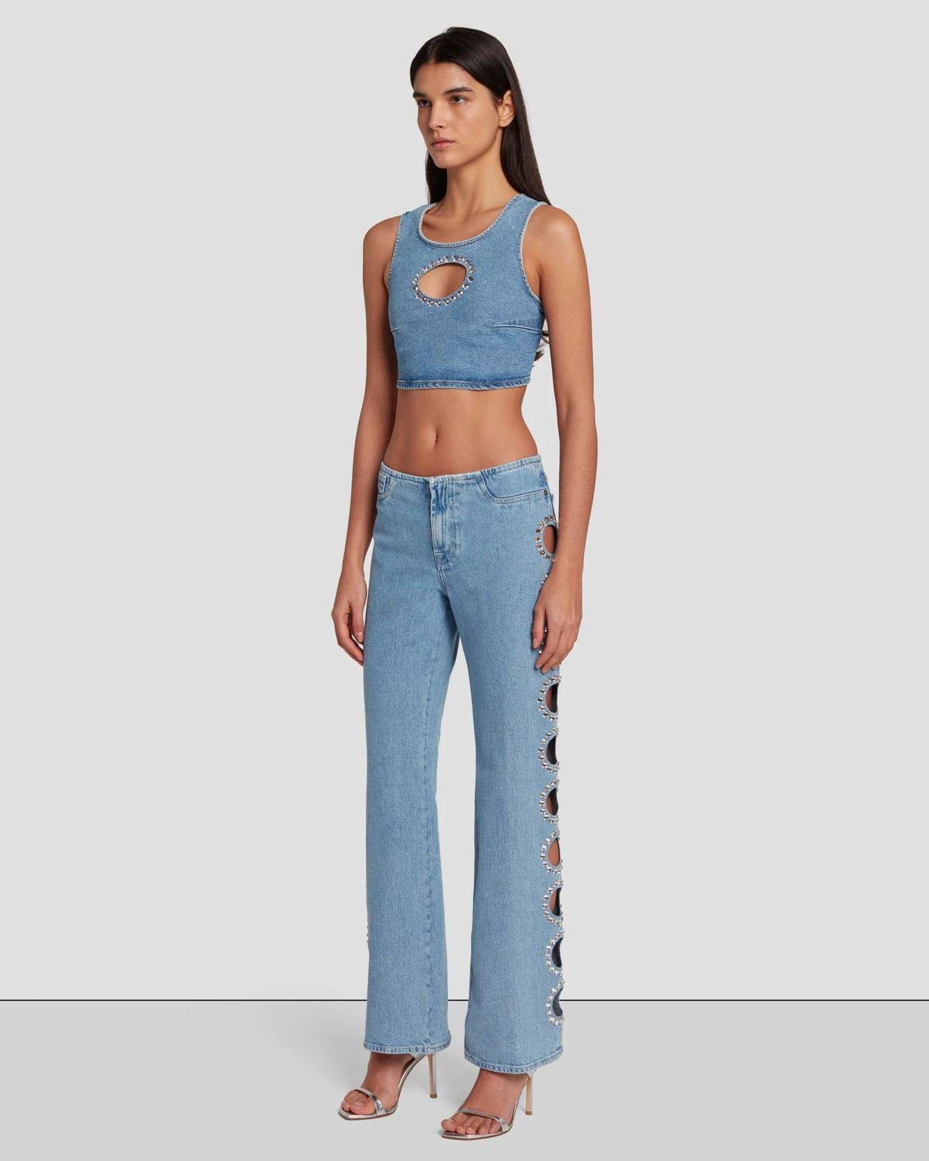 7 For All Mankind 7FAM X ADR Cropped Top In Vibe 8 7 For All Mankind 7FAM X ADR Cropped Top In Vibe - Image 6
