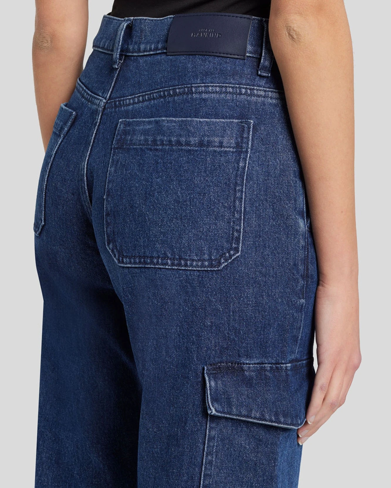 7 For All Mankind Tess Cargo Jean In Undercover 5 7 For All Mankind Tess Cargo Jean In Undercover - Image 3