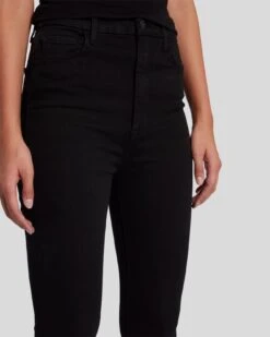 7 For All Mankind No Filter Ultra High Rise Skinny In Orchid -Sleek Fit Style 7U84750 NFO 3