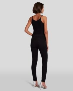 7 For All Mankind No Filter Ultra High Rise Skinny In Orchid -Sleek Fit Style 7U84750 NFO 4