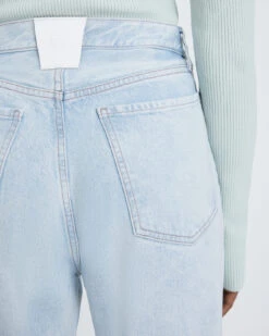 7 For All Mankind Denim Lustre Easy Straight In Isadora -Sleek Fit Style 7u514561 isa 3