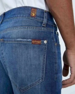 7 For All Mankind Left Hand Slimmy In Redvale -Sleek Fit Style 80b97cebf16fa0686504b645c2289c5f