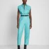 7 For All Mankind Leather Sleeveless Balloon Jumpsuit In Atlantis 1 7 For All Mankind Leather Sleeveless Balloon Jumpsuit In Atlantis -Sleek Fit Style 83d1ccb8b918e38943aba8b63c0c6883
