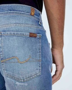 7 For All Mankind American Vintage Adrien In Handpicked Blue -Sleek Fit Style 954dac07da7f6c251b4a38e03d98344a