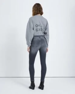 7 For All Mankind B(air) High Waist Ankle Skinny In Grey 9 7 For All Mankind B(air) High Waist Ankle Skinny In Grey -Sleek Fit Style a2c3cb1ca0a4fa96fc258e754115d4a7