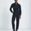 7 For All Mankind Balloon Sleeve Jumpsuit In Night Iris 2 7 For All Mankind Balloon Sleeve Jumpsuit In Night Iris -Sleek Fit Style b2860dda0918b356b46ad967982ce8fc