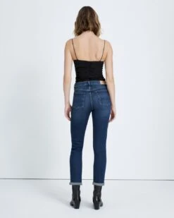 7 For All Mankind Luxe Vintage Josefina In Blueland -Sleek Fit Style bc74182087e41c1de307c2fd1bdd1a48