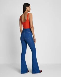 7 For All Mankind Tailorless No Filter UHR Skinny Bootcut In Aquamarine -Sleek Fit Style bf37a0a4dfb952784b88cf60c9a4c8ce