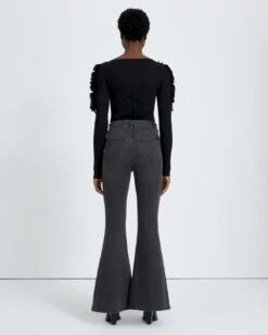 7 For All Mankind Mega Flare Jean In Belle -Sleek Fit Style c1ee74400280d05be68139191ec6ef8f