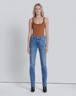 7 For All Mankind Kimmie Straight In Dulce