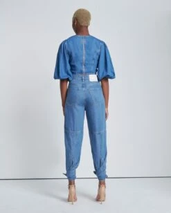 7 For All Mankind Tapered Ankle Tie Jean In Tulip -Sleek Fit Style c936c9d4f15164d6ece95339b2c25d29