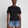 7 For All Mankind Everyday Crew Neck Tee In Black 2 7 For All Mankind Everyday Crew Neck Tee In Black -Sleek Fit Style d2518304e1eacd2c2622d946d4247667