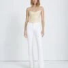 7 For All Mankind Kimmie Bootcut In Clean White 1 7 For All Mankind Kimmie Bootcut In Clean White -Sleek Fit Style daa5d56337dd1473426edb18a90b9f2e