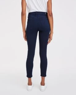7 For All Mankind Slim Illusion High Waist Ankle Skinny In Twilight Blue 9 7 For All Mankind Slim Illusion High Waist Ankle Skinny In Twilight Blue -Sleek Fit Style ef33dc3acee2061616079cdf6a441ee7