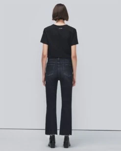7 For All Mankind Slim Illusion High Waist Slim Kick In Savage -Sleek Fit Style f45f9cf12ce098b4a3baea49faef2f71