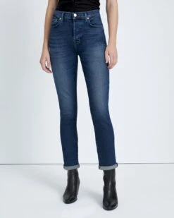 7 For All Mankind Luxe Vintage Josefina In Blueland -Sleek Fit Style f8f0793ca5913494049144314ee8d527